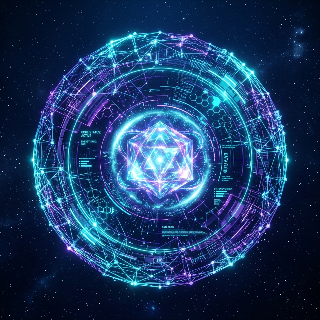 cybernetic digital brain core